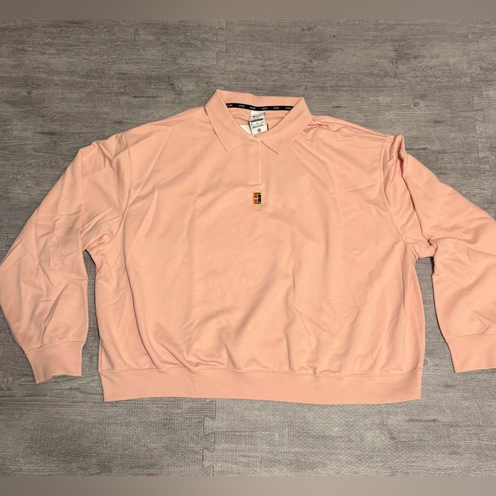 Nike Sportswear Heritage Women’s Hoodie XXL Pink Pullover Sweatshirt Vintage